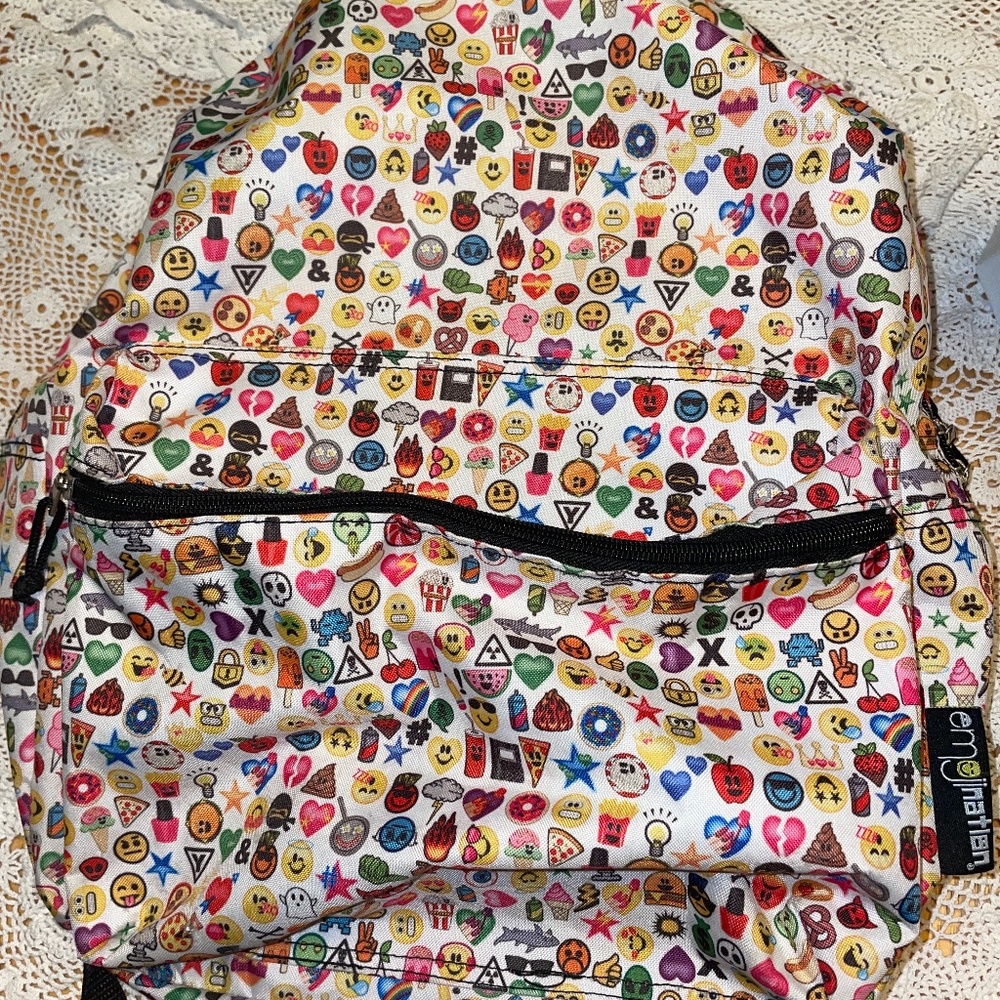 Emoji backpack